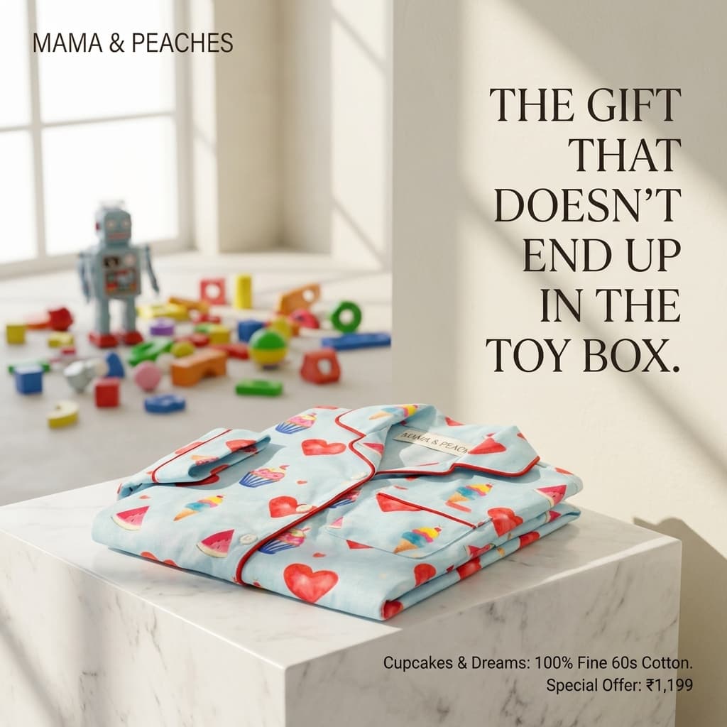 Mama and Peaches ad creative