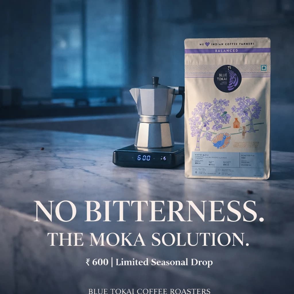 Blue Tokai ad creative