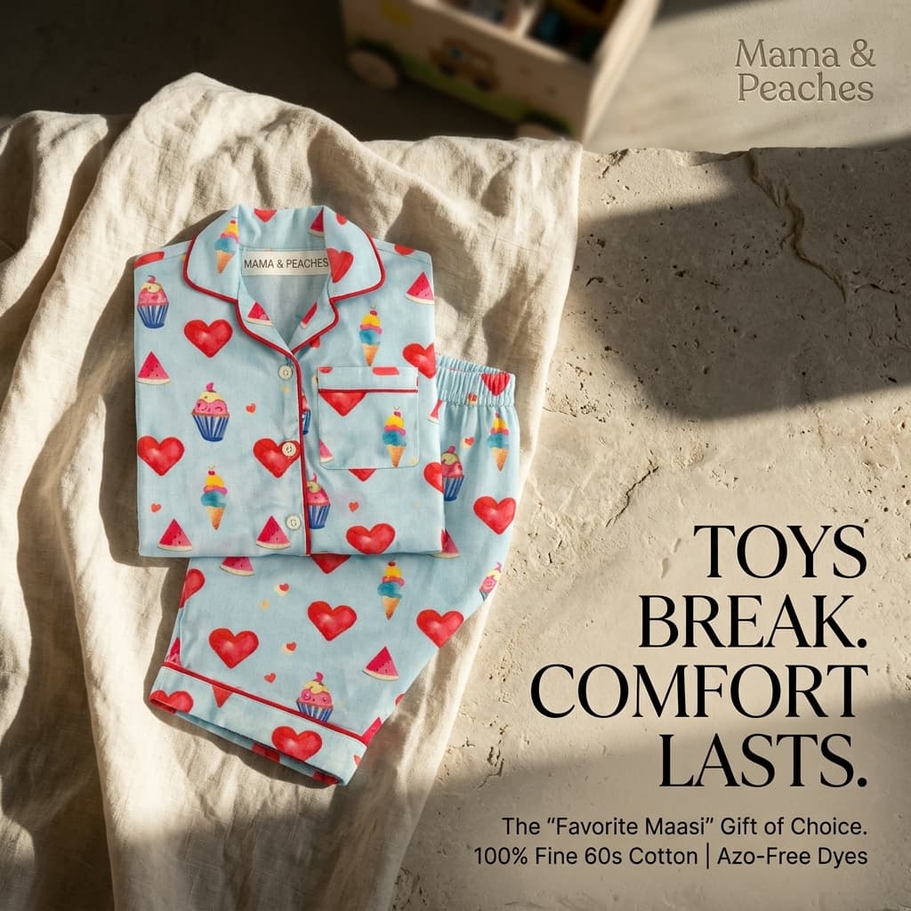 Mama and Peaches ad creative